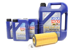 Mercedes Diesel Oil Change Kit 5W-40 - Liqui Moly OM3