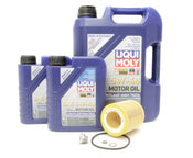 BMW 5W40 Oil Change Kit - Liqui Moly 11427854445KT2