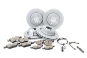 BMW Brake Kit - Zimmermann/Akebono 34116864047KTFR2