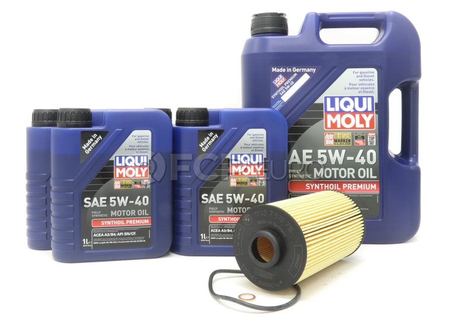 Land Rover Oil Change Kit 5W40 - Liqui Moly KIT-536243