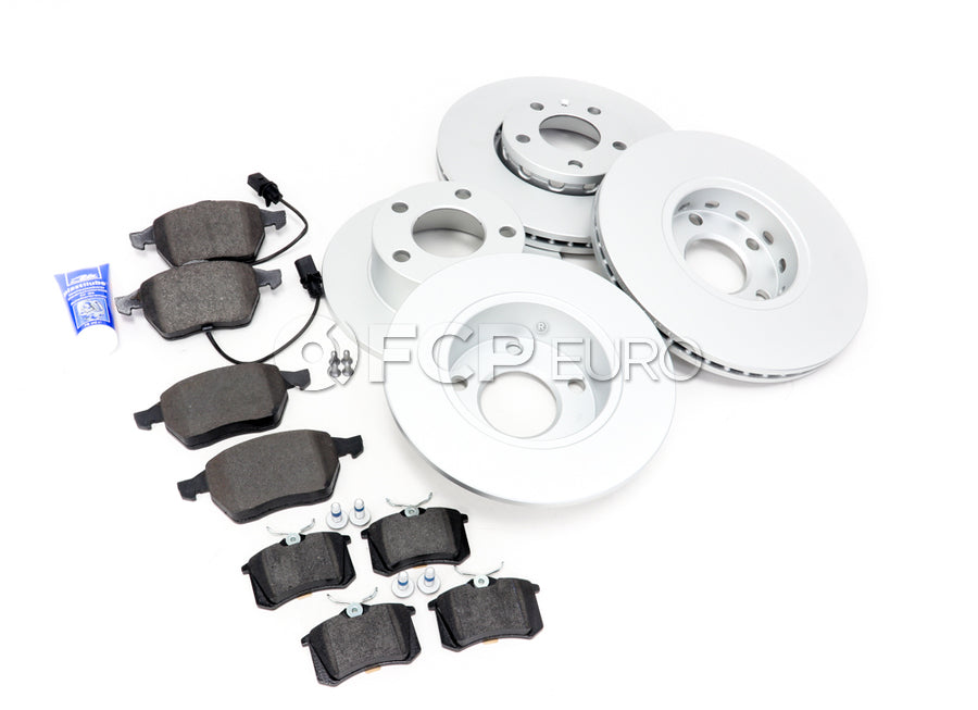 Audi Brake Kit - Zimmermann KIT-B5C5BKMEY