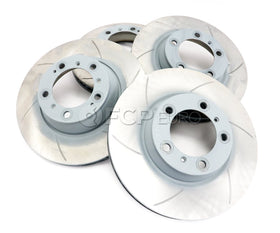 Porsche Slotted Rotor Upgrade Kit - Sebro 99635140905KT27