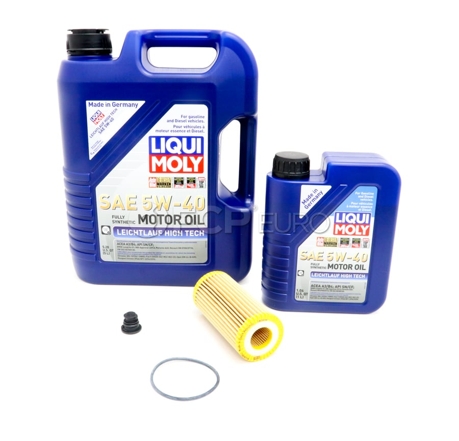 VW Oil Change Kit (5W40) - Liqui Moly KIT-01223