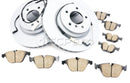 BMW Brake Kit - Zimmermann/Akebono 34116855000KTFR4-4
