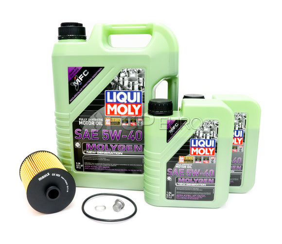 VW Oil Change Kit (5W40) - Liqui Moly KIT-03H115562.7LM