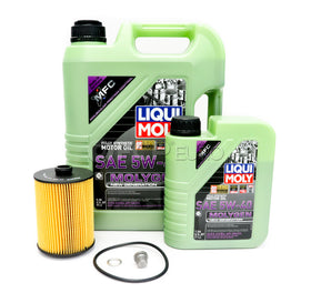 VW Audi Oil Change Kit 5W-40 - Liqui Moly Molygen KIT-03H115562.6LM