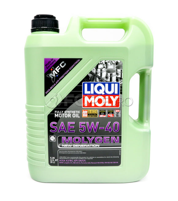 VW Oil Change Kit (5W40) - Liqui Moly KIT-00392