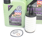 Mercedes Oil Change Kit 5W-40 - Liqui Moly Molygen 2761800009.7L - 0