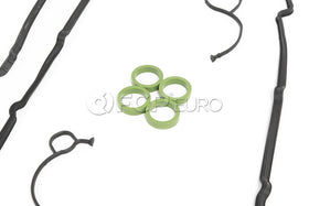 Mercedes Valve Cover Gasket Replacement Kit - Elring 1560162521 - 0