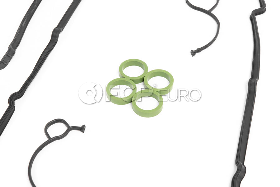 Mercedes Valve Cover Gasket Replacement Kit - Elring 1560162521 - 0