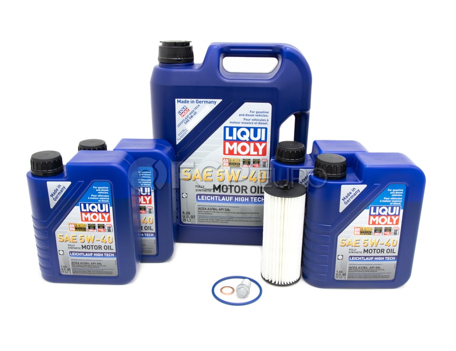 Mercedes Oil Change Kit 5W40 Liqui Moly 1761800800 Park Auto
