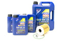 Porsche Engine Oil Change Kit (0W-40) - Liqui Moly/Mahle 95BOILKT3-1