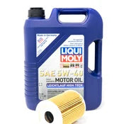 Porsche Engine Oil Change Kit (5W-40) - Liqui Moly/Mahle 95BOILKT2