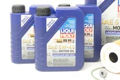 Porsche Engine Oil Change Kit (5W-40) - Liqui Moly/Mahle 95BOILKT2