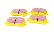EBC 06-13 Audi A3 2.0 Turbo (Girling rear caliper) Yellowstuff Rear Brake Pads