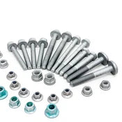 Audi Suspension Control Arm Hardware Kit - Genuine Audi N10770901KT - 0