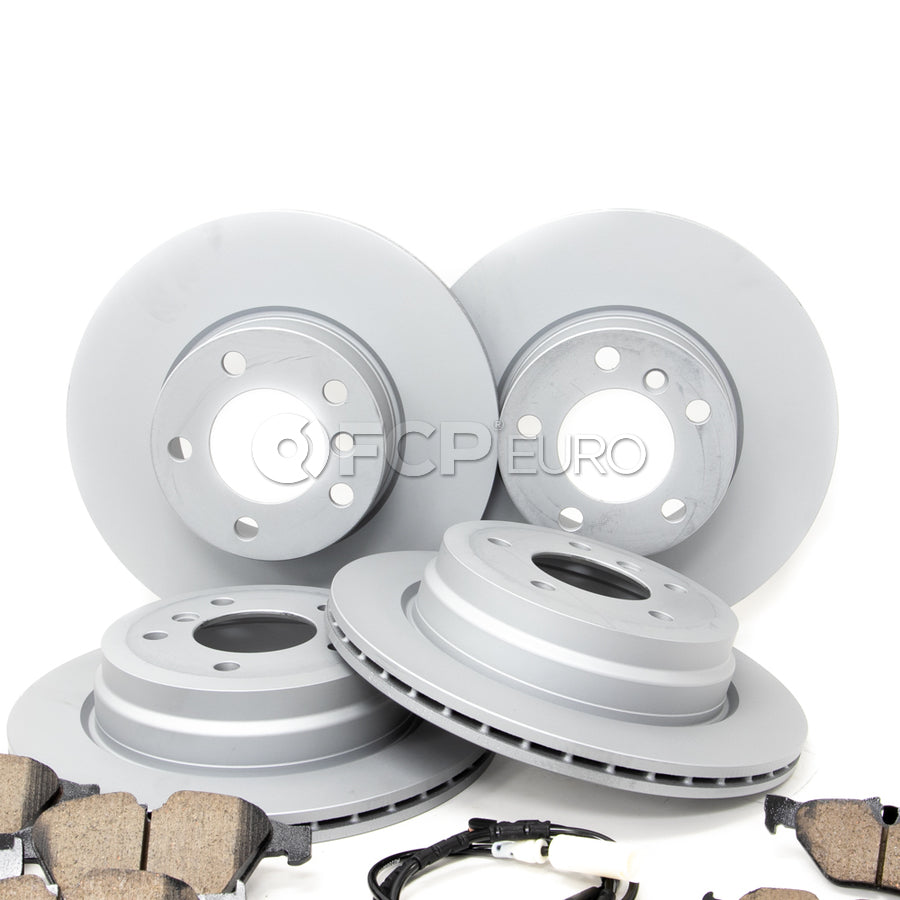 BMW Brake Kit - Zimmermann/Akebono 34116855006KTFR1