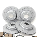 BMW Drilled Brake Kit - Zimmermann/Akebono 34116855000KTFR13-6