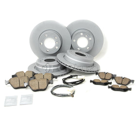 BMW Brake Kit - Zimmermann/Akebono 34116855006KTFR1