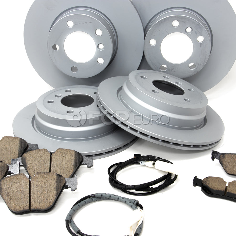 BMW Brake Kit - Zimmermann/Akebono 34116855006KTFR1