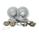 BMW Drilled Brake Kit - Zimmermann/Akebono 34116855000KTFR13-1