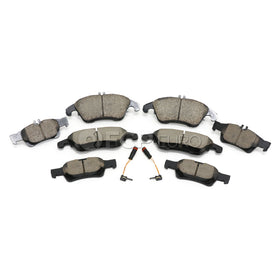 Mercedes Low Dust Brake Pad Kit - Akebono 007420KT
