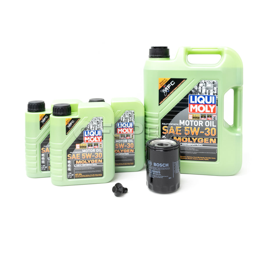 Land Rover Oil Change Kit 5W30 - Liqui Moly KIT-536246KT2