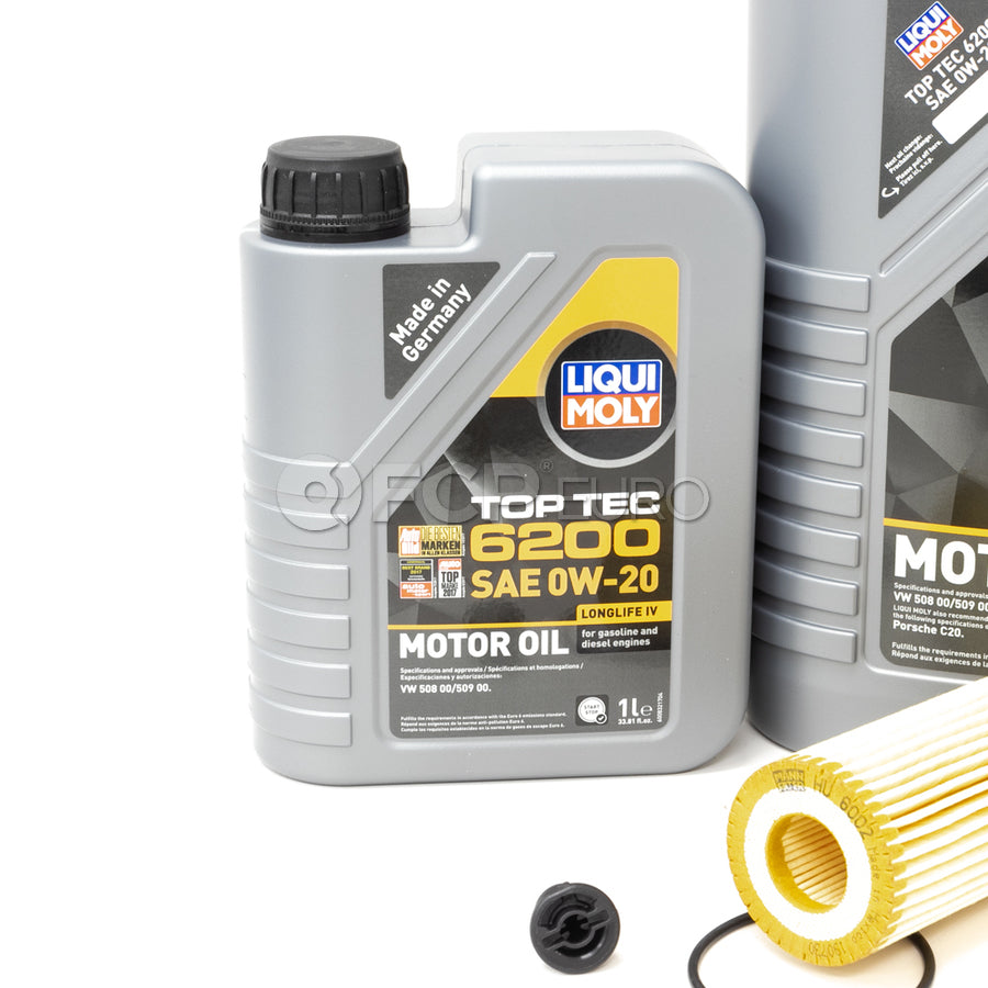 VW Oil Change Kit 0W-20 - Liqui Moly KIT-535058