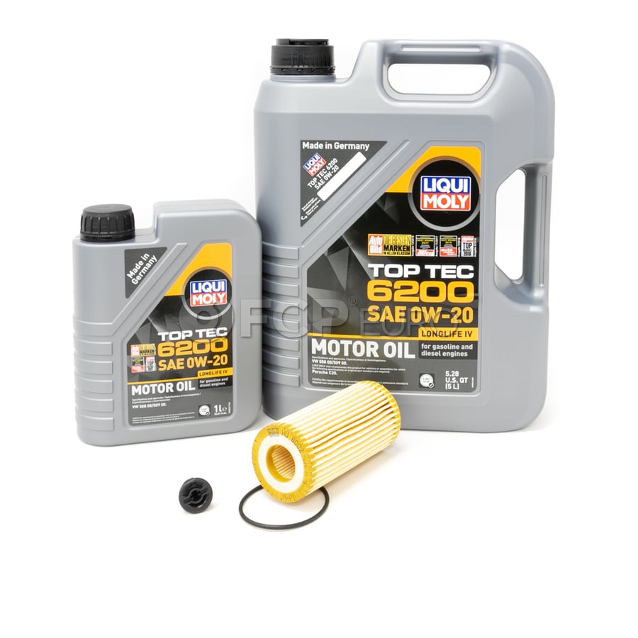 VW Oil Change Kit 0W-20 - Liqui Moly KIT-535058