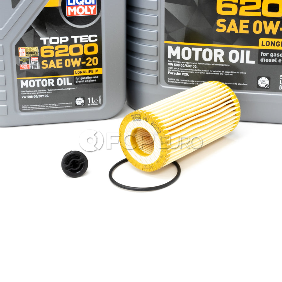 VW Oil Change Kit 0W-20 - Liqui Moly KIT-535058