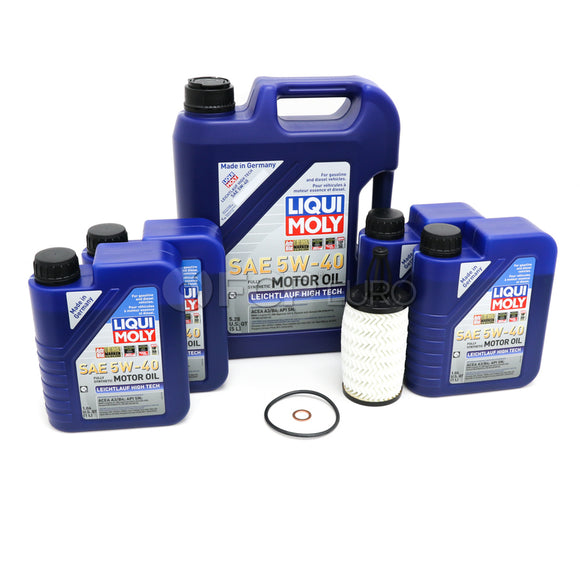 Mercedes Oil Change Kit 5W40 - Liqui Moly 2761800009KT