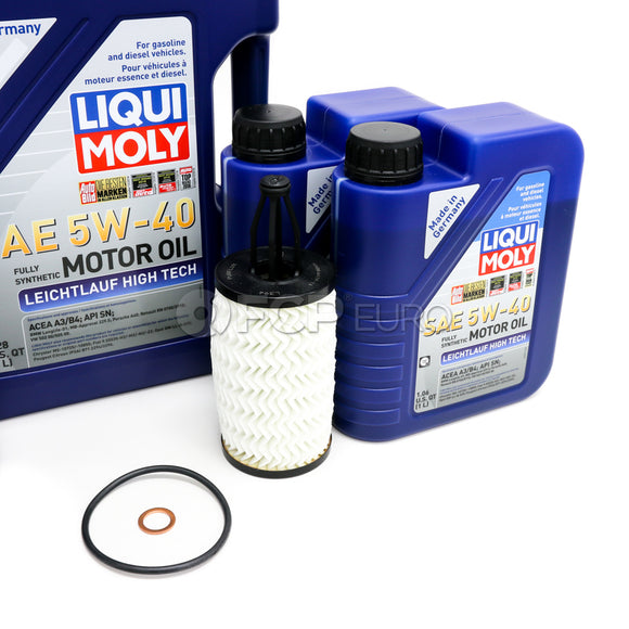 Mercedes Oil Change Kit 5W40 - Liqui Moly 2761800009KT