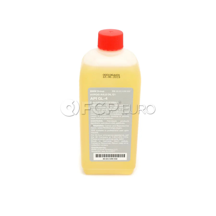BMW G1 Hypoid Differential Fluid (500mL) - Genuine BMW 83222295532