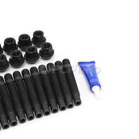 BMW M12x1.5mm Wheel Stud Kit (86mm) - Motorsport Hardware 12X1586MMBRSKT - 0