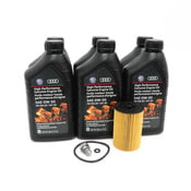 VW Oil Change Kit (0W30) - Genuine VW 03N115562KT