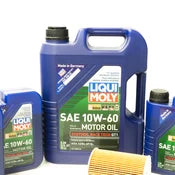 BMW 10W60 Oil Change Kit - Liqui Moly 11427837997KT2