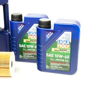 BMW 10W60 Oil Change Kit - Liqui Moly 11427837997KT2