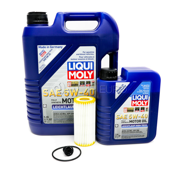 Audi Engine Oil Change Kit - Liqui Moly 06L115562BKT4