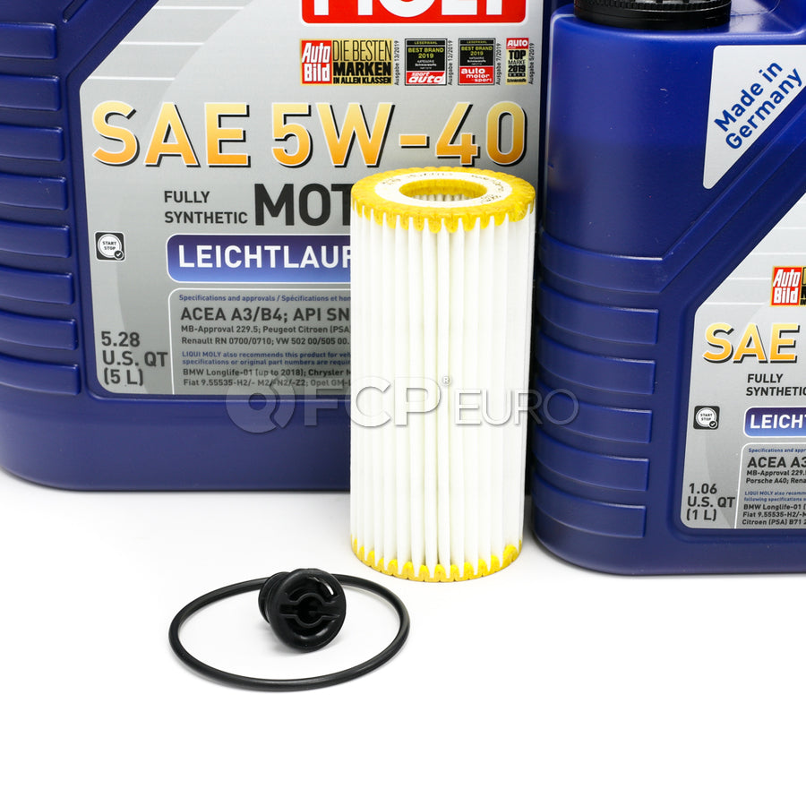Audi Engine Oil Change Kit - Liqui Moly 06L115562BKT7 - 0