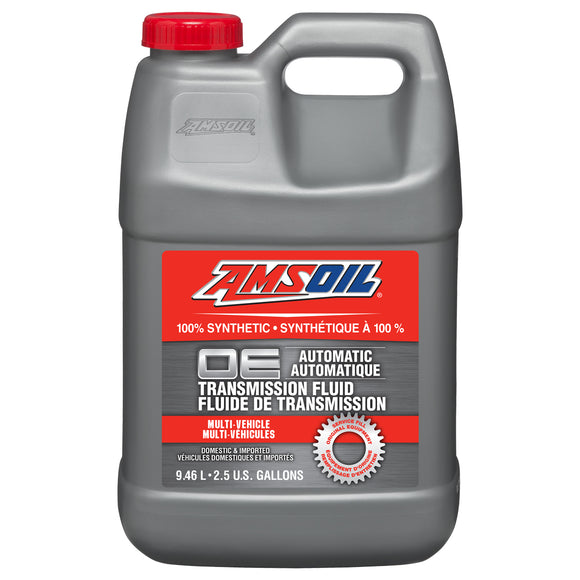 AMSOIL OE Multi-Vehicle 100% Synthetic Automatic Transmission Fluid 9.46 L Jug