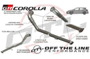 OTL Performance Catted Downpipe for GR Corolla-11