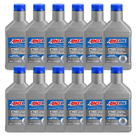 AMSOIL OE Fuel-Efficient 100% Synthetic Automatic Transmission Fluid Case of 12