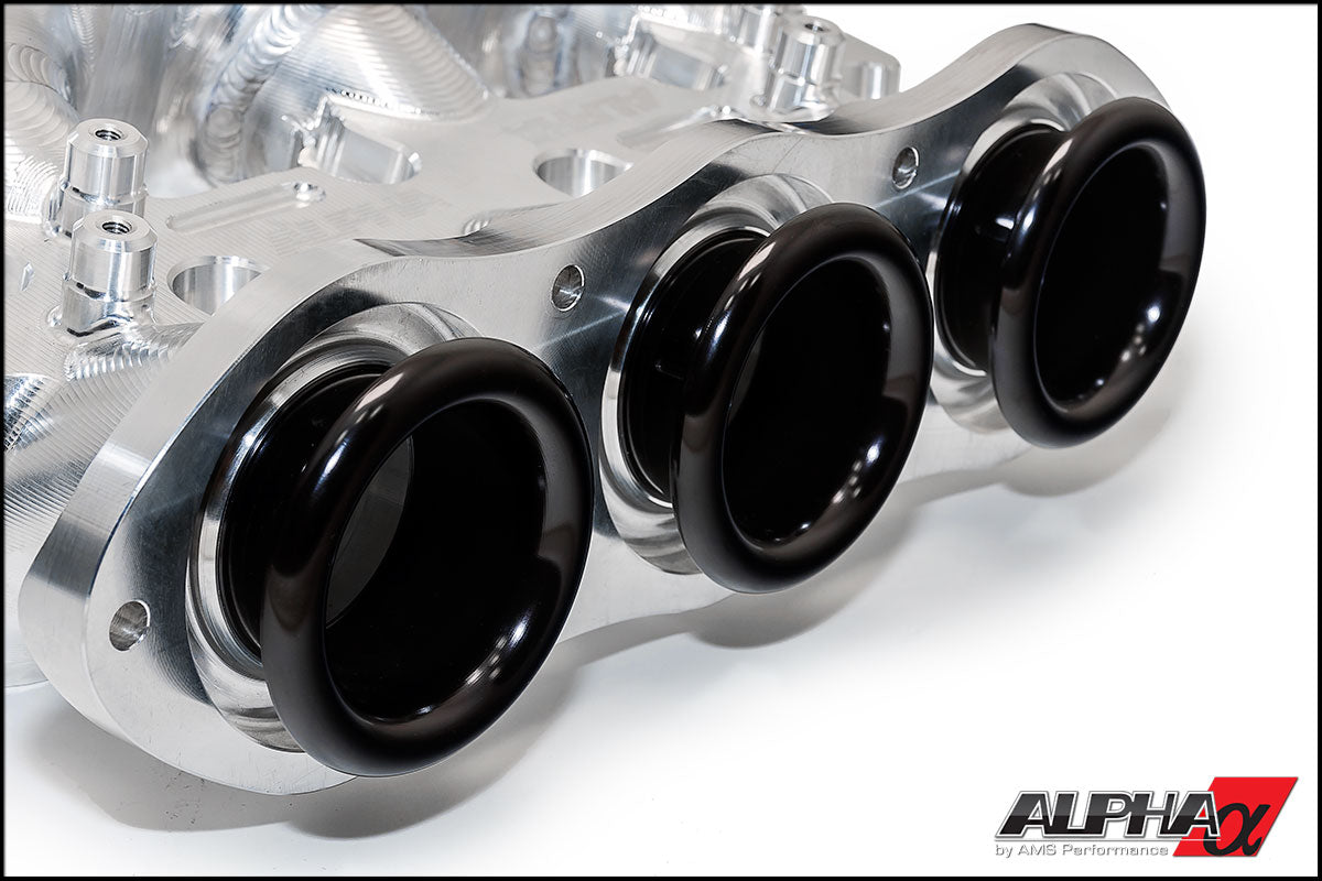 ALPHA PERFORMANCE R35 GT-R INTAKE MANIFOLD WITH CAST ALUMINUM PLENUMS