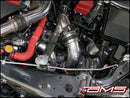 AMS EVO X Polished Cold Air intake pipe complete kit With breather bungs-2