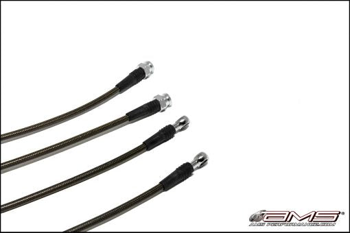 AMS Mitsubishi Lancer Evolution X Stainless Steel Brake Lines