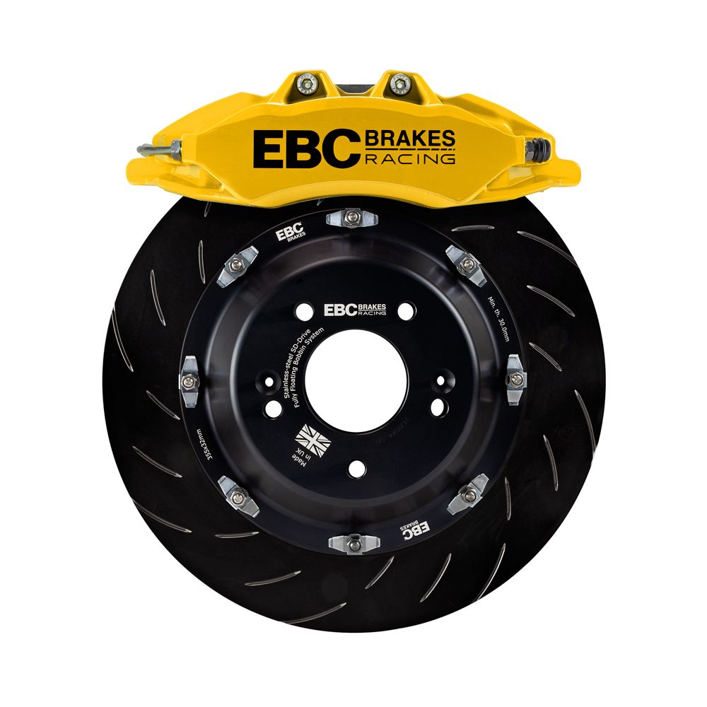 EBC Racing 92-05 BMW 3-Series E36/E46 Apollo-6 Calipers 355mm Rotors Front Big Brake Kit