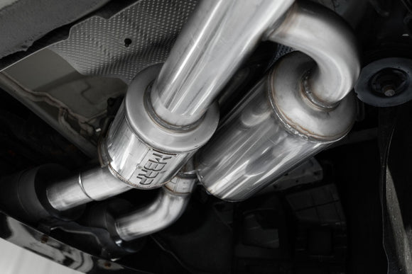 2022 KIA STINGER 2.5 INCH CAT-BACK EXHAUST QUAD REAR EXIT, ACTIVE PROFILE