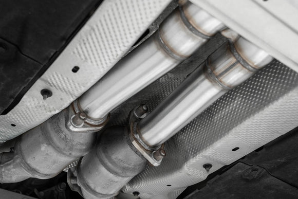 2022 KIA STINGER 2.5 INCH CAT-BACK EXHAUST QUAD REAR EXIT, ACTIVE PROFILE