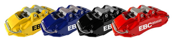 EBC Racing 92-05 BMW 3-Series E36/E46 Apollo-6 Calipers 355mm Rotors Front Big Brake Kit