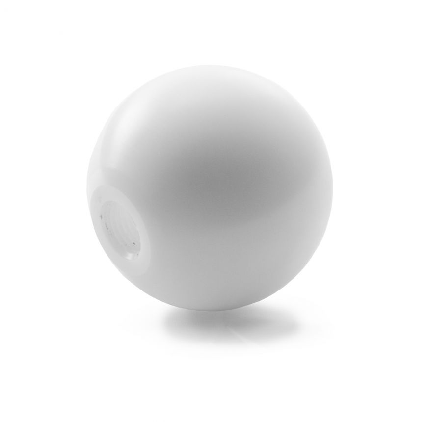 Killer B WRC Style Round Shift Knob White 6mt - 0